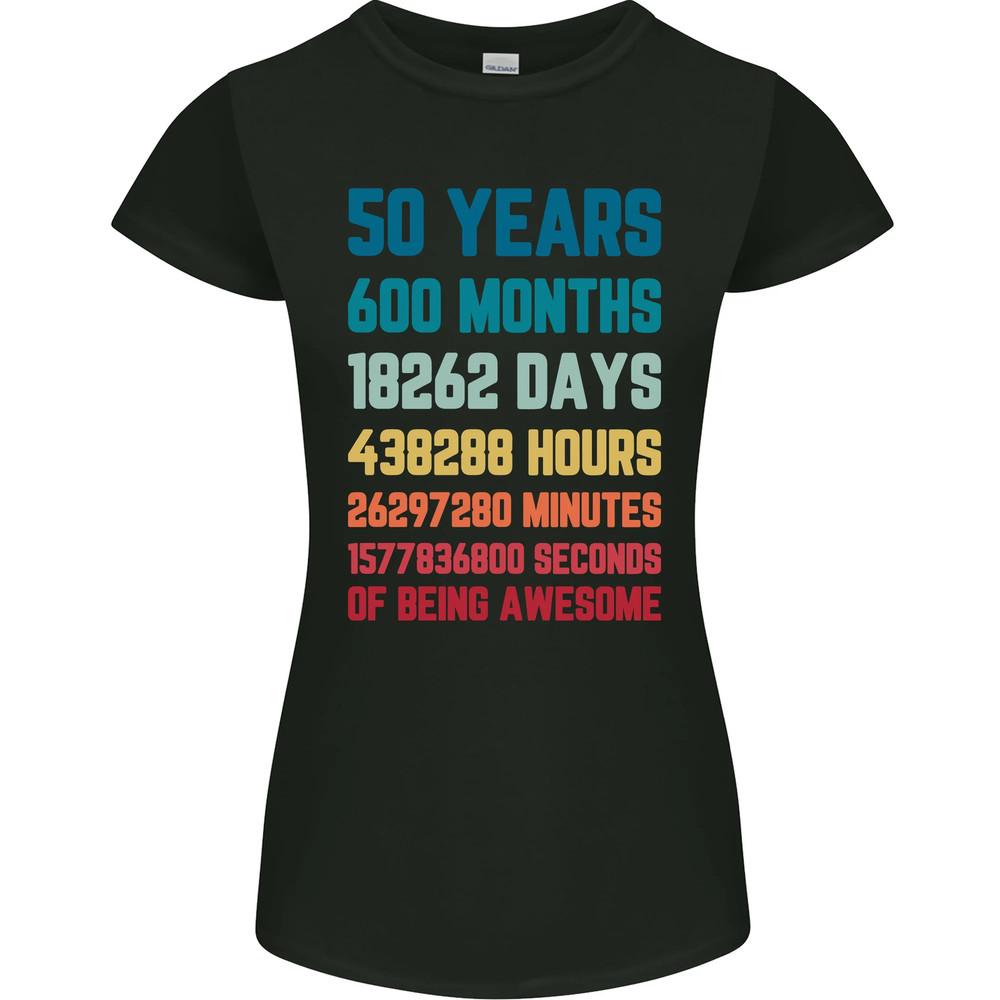50th Birthday 50 Year Old Womens Petite Cut T-Shirt Unisex T-Shirt Graphic Tee S
50th Birthday 50 Year Old Womens Petite Cut T-Shirt Unisex T-Shirt Graphic Tee S