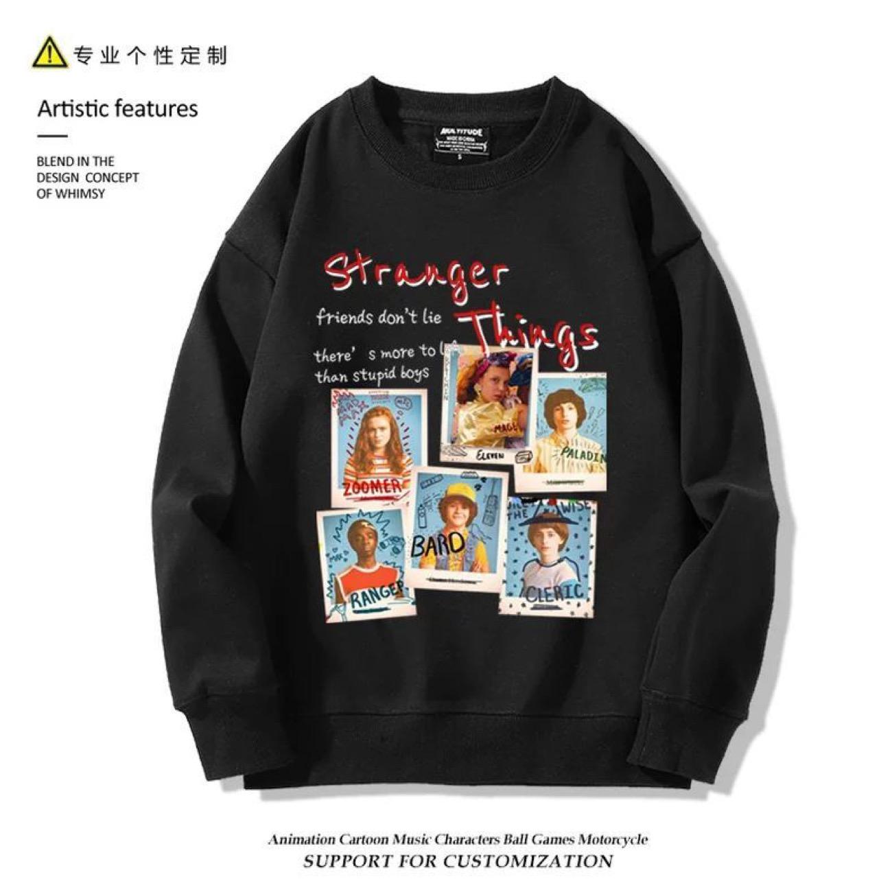 Світшот Stranger Things Пальто Мода осінній одяг XXXL чорний
Світшот Stranger Things Пальто Мода осінній одяг XXXL чорний