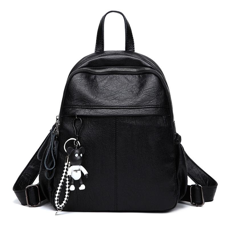 Fashion Korean Soft Leather Backpack New Style Travel Bag Trendy Casual Bag Women s Backpack
Fashion Korean Soft Leather Backpack New Style Travel Bag Trendy Casual Bag Women s Backpack