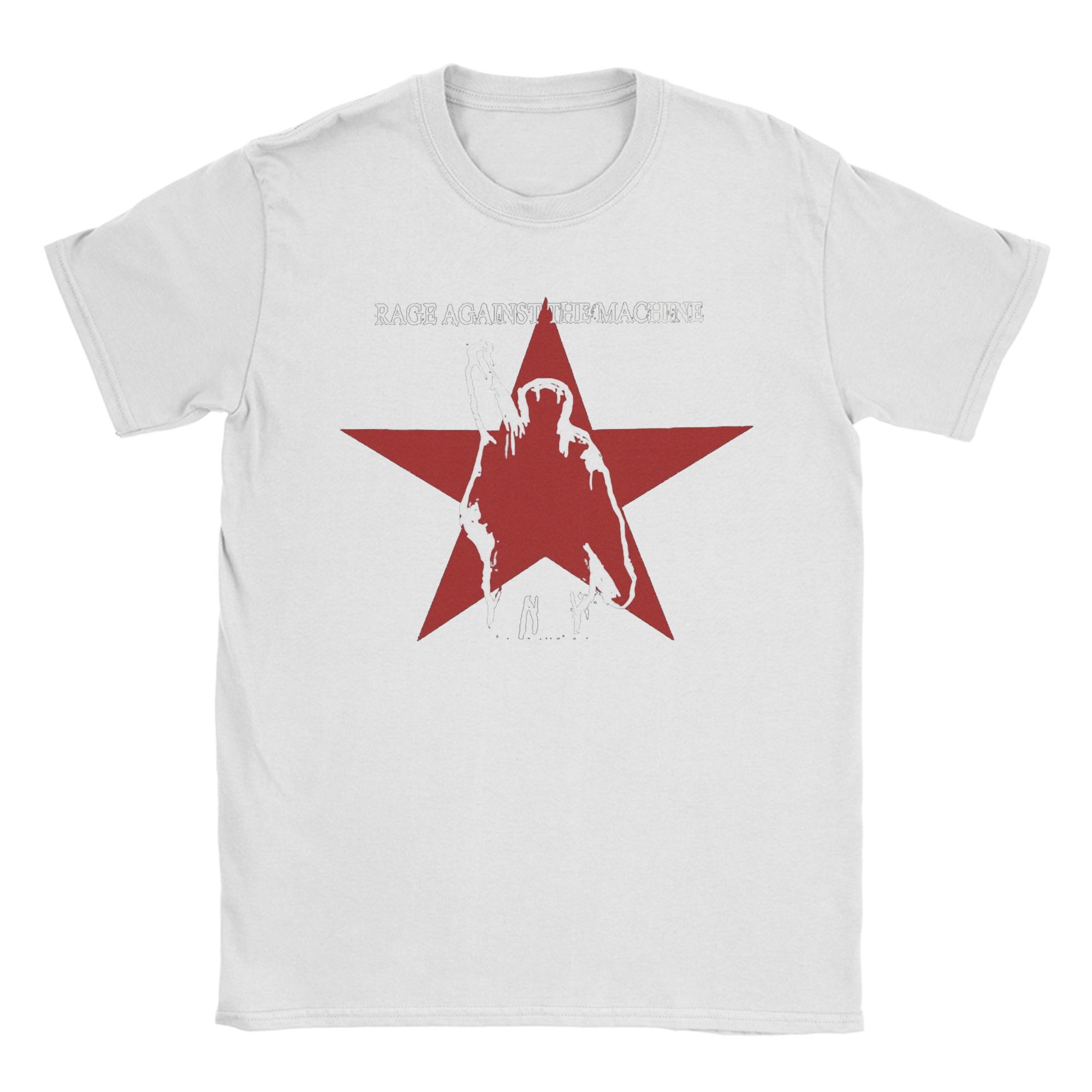 Зірка Rage Against The Machine Футболка для чоловіків Бавовняна Дивовижні Футболки Круглий виріз Футболки З коротким рукавом Одяг Друк S
Зірка Rage Against The Machine Футболка для чоловіків Бавовняна Дивовижні Футболки Круглий виріз Футболки З коротким рукавом Одяг Друк S