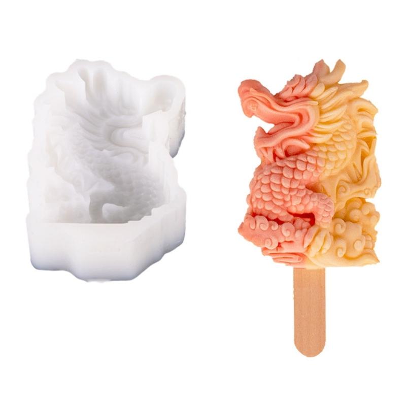 Ices Cream Mold Dragon Shape Silicone Popsicles Molds Baking Tool Cake Candy Candy Mold Baby Food Ices Maker Enduring
Ices Cream Mold Dragon Shape Silicone Popsicles Molds Baking Tool Cake Candy Candy Mold Baby Food Ices Maker Enduring