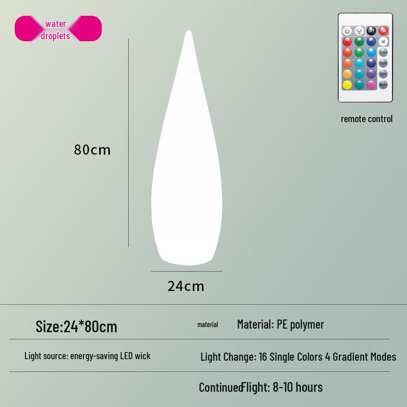 Уличный напольный светильник «Капля»: Водонепроницаемый газонный и садовый светильник для декора двора и террасы виллы
Уличный напольный светильник «Капля»: Водонепроницаемый газонный и садовый светильник для декора двора и террасы виллы