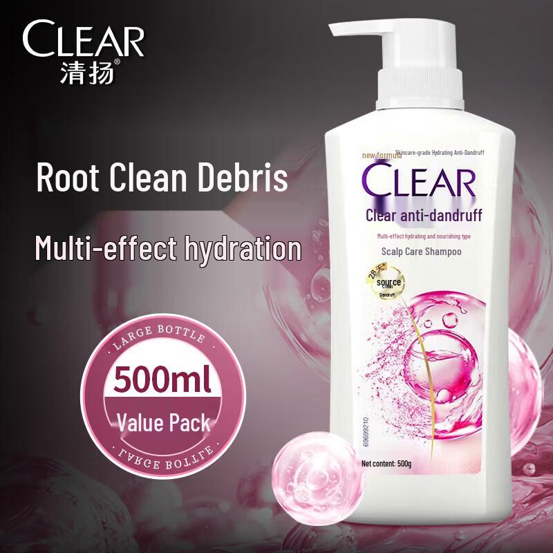 CLEAR Multi-Effect Hydrating Anti-Dandruff Shampoo
CLEAR Multi-Effect Hydrating Anti-Dandruff Shampoo