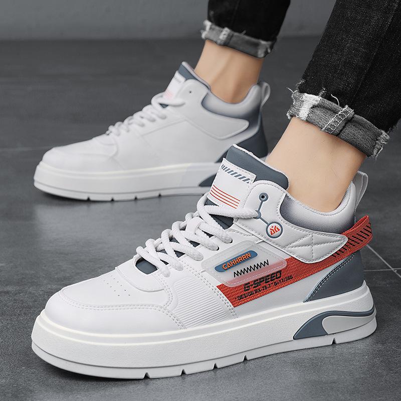 Men s high-top board shoes autumn retro thick-soled heightening men s new trendy shoes casual sports students white shoes men s shoes 39
Men s high-top board shoes autumn retro thick-soled heightening men s new trendy shoes casual sports students white shoes men s shoes 39