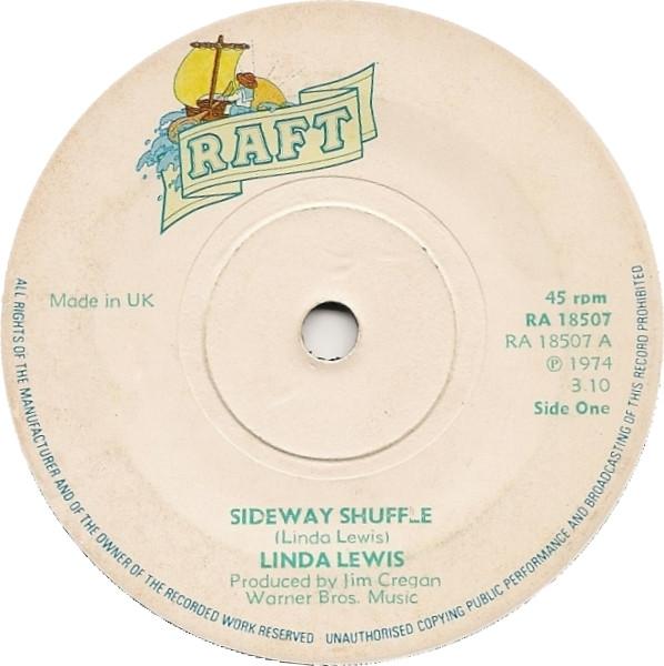 7inch Record LINDA LEWIS - Sideway Shuffle RA18507 Raft Records 1974 UK Soul/Funk Used
7inch Record LINDA LEWIS - Sideway Shuffle RA18507 Raft Records 1974 UK Soul/Funk Used