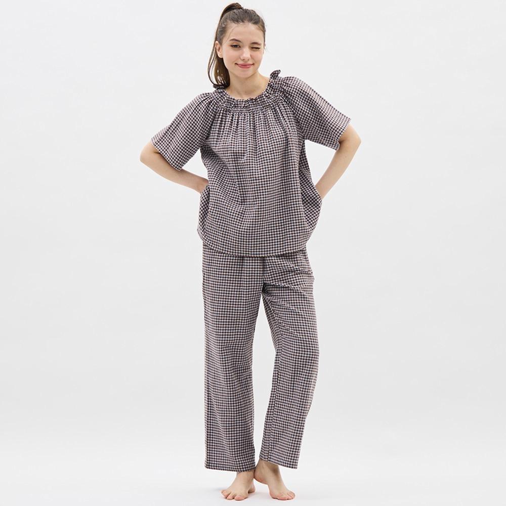 Пуловер из органического хлопка GU by Uniqlo, пижама с короткими рукавами, длинные брюки + E
Пуловер из органического хлопка GU by Uniqlo, пижама с короткими рукавами, длинные брюки + E