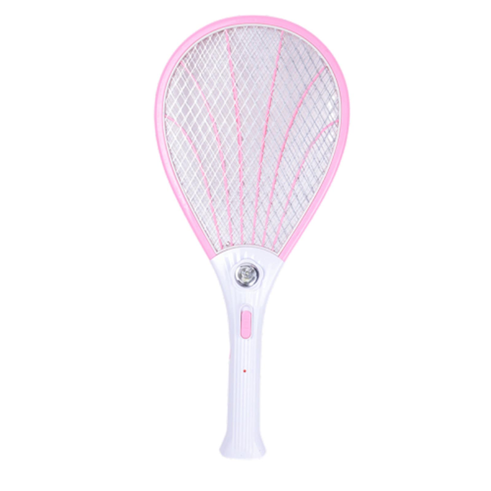 Rechargeable Electric Mosquito Swatter with LED Light Three-Layer Mesh Large Surface Area Safe Anti-Electric Shock Insect Zapper Racket One Size розовый
Rechargeable Electric Mosquito Swatter with LED Light Three-Layer Mesh Large Surface Area Safe Anti-Electric Shock Insect Zapper Racket One Size розовый