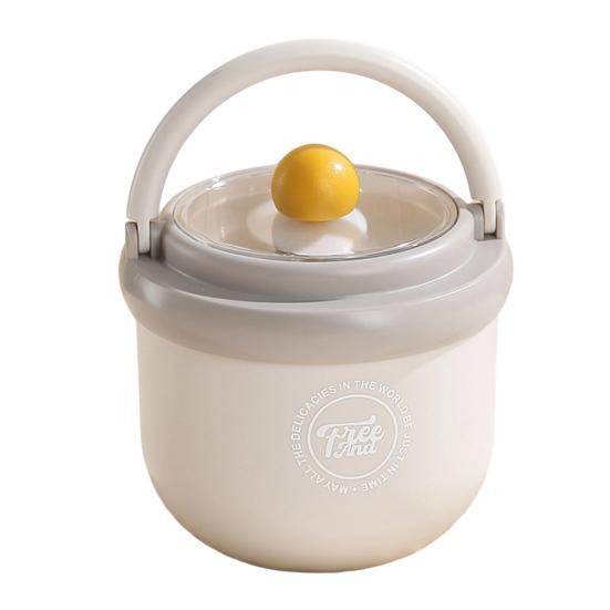 Stainless Steel Breakfast Cup with Handle & Lid Portable Thermal Milk Tumbler with Spoon Compartment Leak Proof Oatmeal Yogurt Container plastic серый
Stainless Steel Breakfast Cup with Handle & Lid Portable Thermal Milk Tumbler with Spoon Compartment Leak Proof Oatmeal Yogurt Container plastic серый