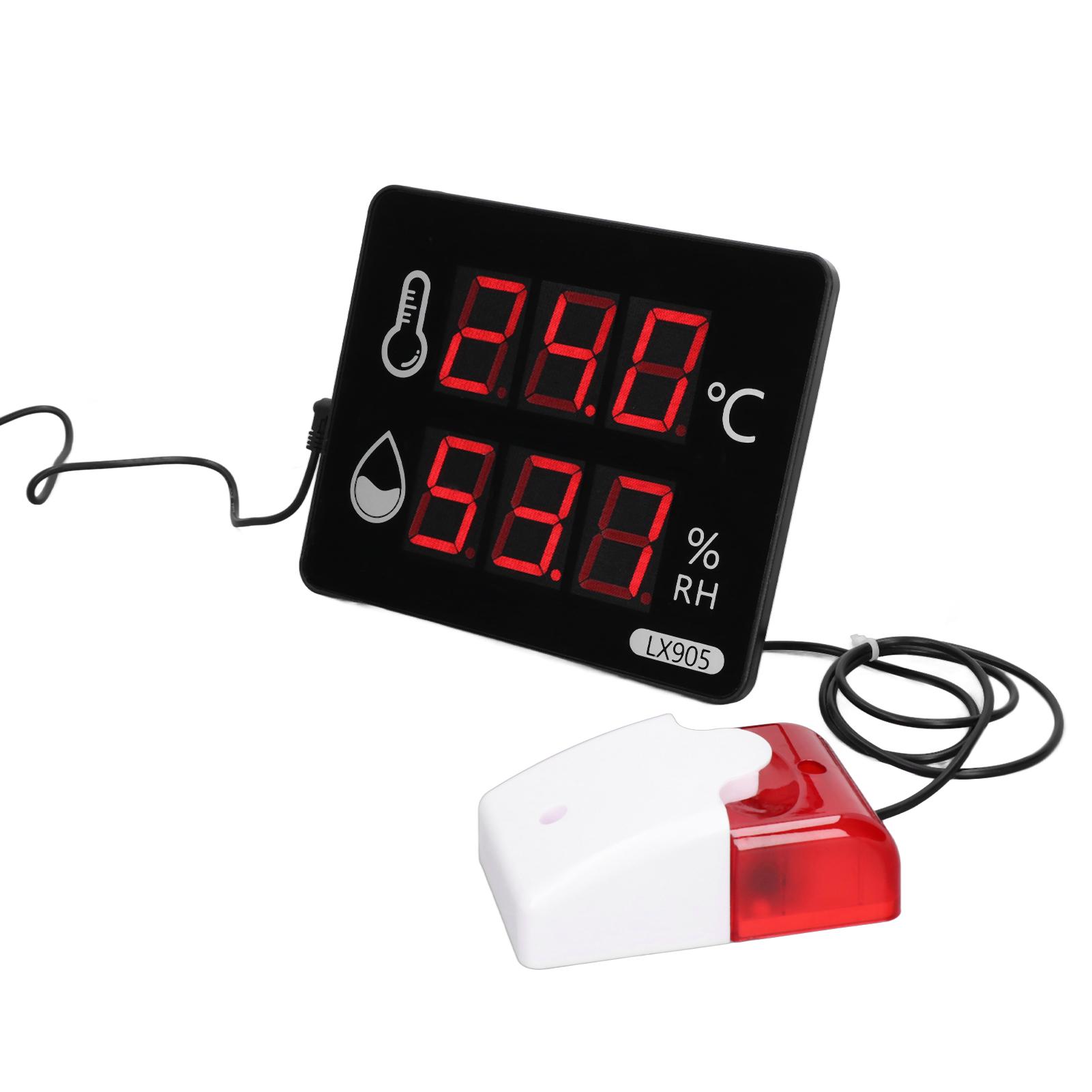 Светодиодный цифровой измеритель температуры и влажности Электронный гигрометр Термометр
Светодиодный цифровой измеритель температуры и влажности Электронный гигрометр Термометр