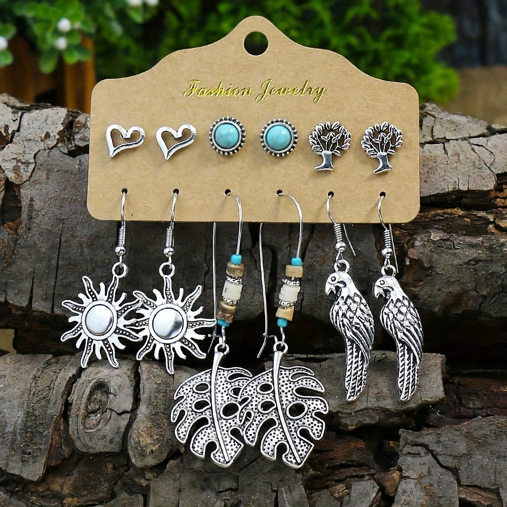 Набор сережек-гвоздиков античного серебристого цвета, 24 пары, серьги-подвески для женщин, геометрические креативные украшения, животные, декор для вечеринок, подарки
Набор сережек-гвоздиков античного серебристого цвета, 24 пары, серьги-подвески для женщин, геометрические креативные украшения, животные, декор для вечеринок, подарки