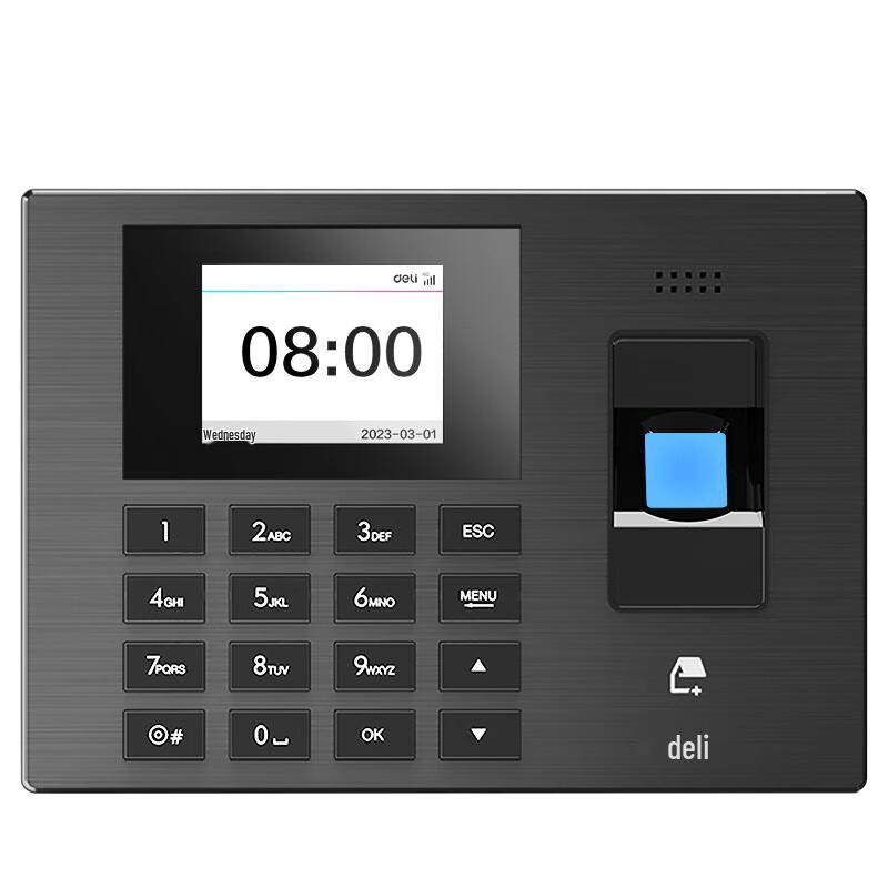 Deli Smart 4G Fingerprint Attendance Machine CN plug (adapter included)
Deli Smart 4G Fingerprint Attendance Machine CN plug (adapter included)