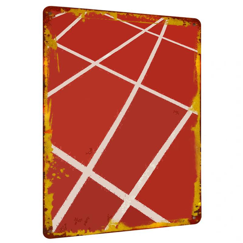 Modern Minimalist Red Geometric Line Abstract Metal Iron Painting Living Room Wall Decor Home Art Hanging Ornament 20x30cm(7.8x11.8inch)
Modern Minimalist Red Geometric Line Abstract Metal Iron Painting Living Room Wall Decor Home Art Hanging Ornament 20x30cm(7.8x11.8inch)