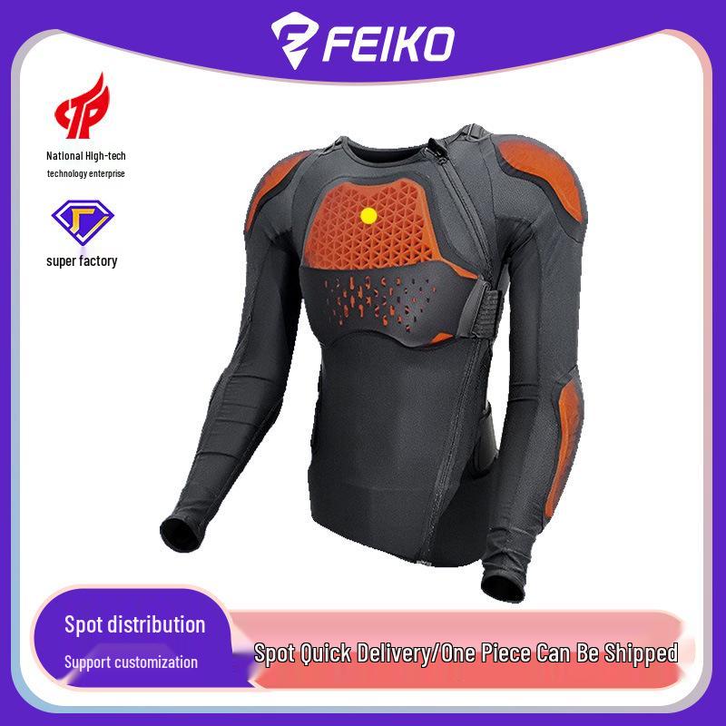 Motorcycle Protective Gear: Breathable Off-Road Armor Jacket with Elbow Pads - Universal Summer Suit Large
Motorcycle Protective Gear: Breathable Off-Road Armor Jacket with Elbow Pads - Universal Summer Suit Large