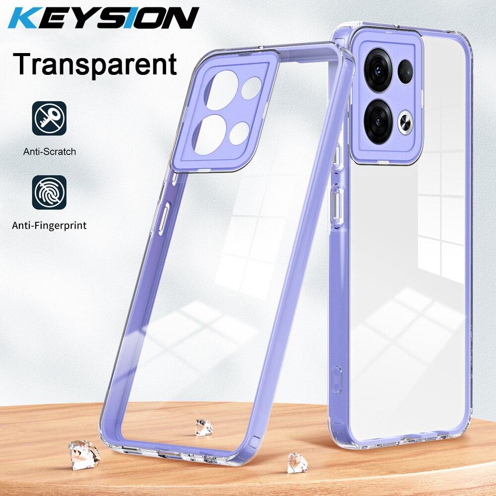 Противоударный прозрачный чехол KEYSION для OPPO Reno8 5G, прозрачный силикон из ТПУ + ПК 2 в 1, задняя крышка для телефона OPPO Reno 8 5G
Противоударный прозрачный чехол KEYSION для OPPO Reno8 5G, прозрачный силикон из ТПУ + ПК 2 в 1, задняя крышка для телефона OPPO Reno 8 5G
