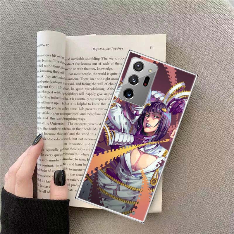 JoJo Kira Yoshikage Killer Queen Phone Case For Samsung Galaxy S25 Edge S24 S23 FE S22 S26 Ultra S21 S20 S10 Plus Capa Soft Samsung S20 Plus
JoJo Kira Yoshikage Killer Queen Phone Case For Samsung Galaxy S25 Edge S24 S23 FE S22 S26 Ultra S21 S20 S10 Plus Capa Soft Samsung S20 Plus
