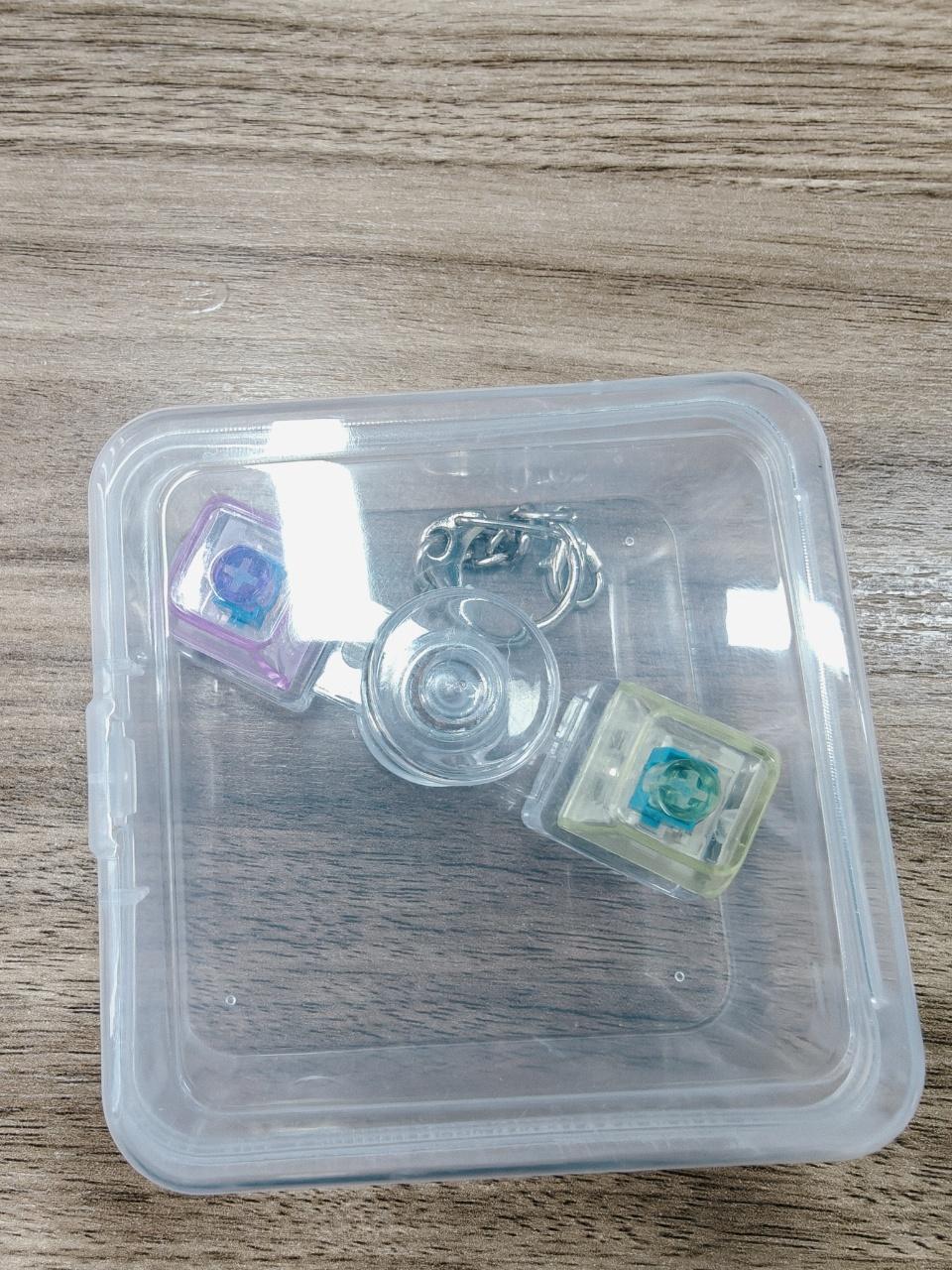 LED Light-Up Keyboard Fidget Spinner Keychain Clickable Button Stress Relief Portable Pocket Anti-Anxiety Adult Office Desk
LED Light-Up Keyboard Fidget Spinner Keychain Clickable Button Stress Relief Portable Pocket Anti-Anxiety Adult Office Desk