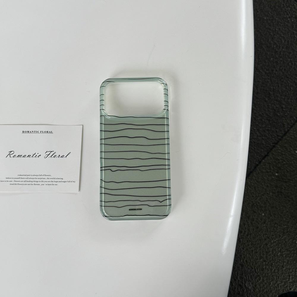 Korean-Style Striped Apple iPhone 17 Pro Max Double-Layer Protective Case (compatible with iPhone 15/16) iPhone 16 зелений
Korean-Style Striped Apple iPhone 17 Pro Max Double-Layer Protective Case (compatible with iPhone 15/16) iPhone 16 зелений