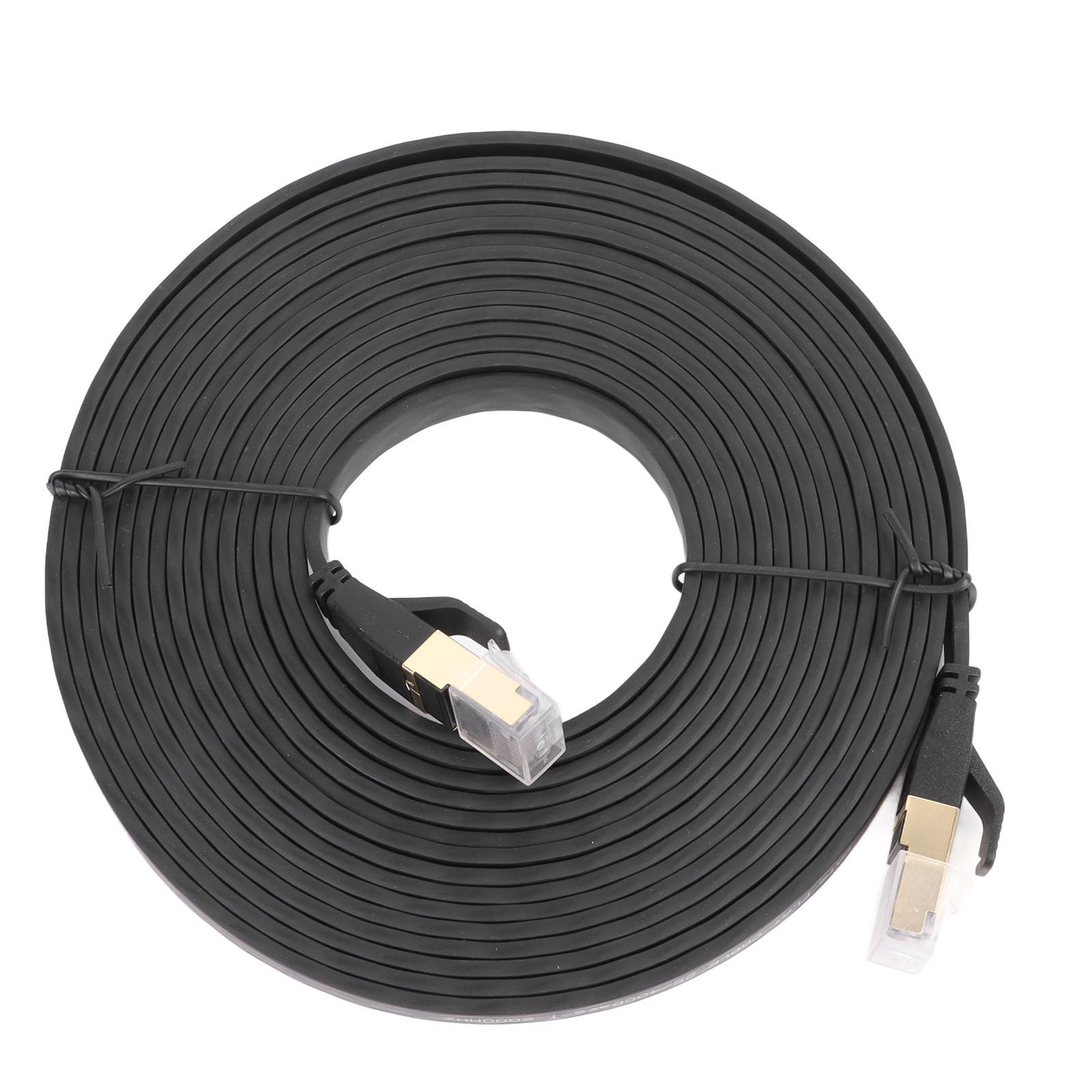 Cat 8 Ethernet Cable Professional High Speed RJ45 Crystal Head Category 8 Network Cable for Modem Router PC 16.4ft
Cat 8 Ethernet Cable Professional High Speed RJ45 Crystal Head Category 8 Network Cable for Modem Router PC 16.4ft