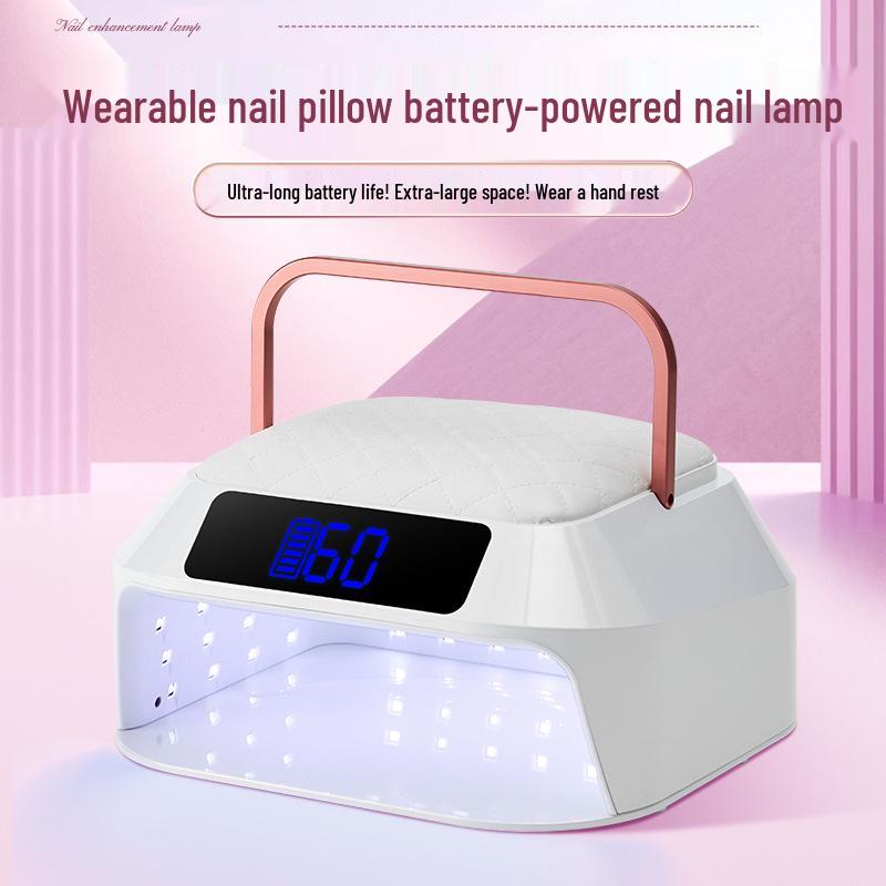 High-Power Portable Nail Lamp: Wearable Dual-Screen, Fast-Drying, Charging & Storage for Light Therapy
High-Power Portable Nail Lamp: Wearable Dual-Screen, Fast-Drying, Charging & Storage for Light Therapy