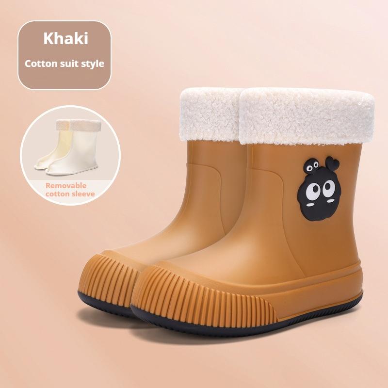 Женские полусапоги для дождя с бархатной подкладкой и съемными галошами, уличная водонепроницаемая обувь, модная и легкая, водонепроницаемая и нескользящая резиновая обувь 40
Женские полусапоги для дождя с бархатной подкладкой и съемными галошами, уличная водонепроницаемая обувь, модная и легкая, водонепроницаемая и нескользящая резиновая обувь 40