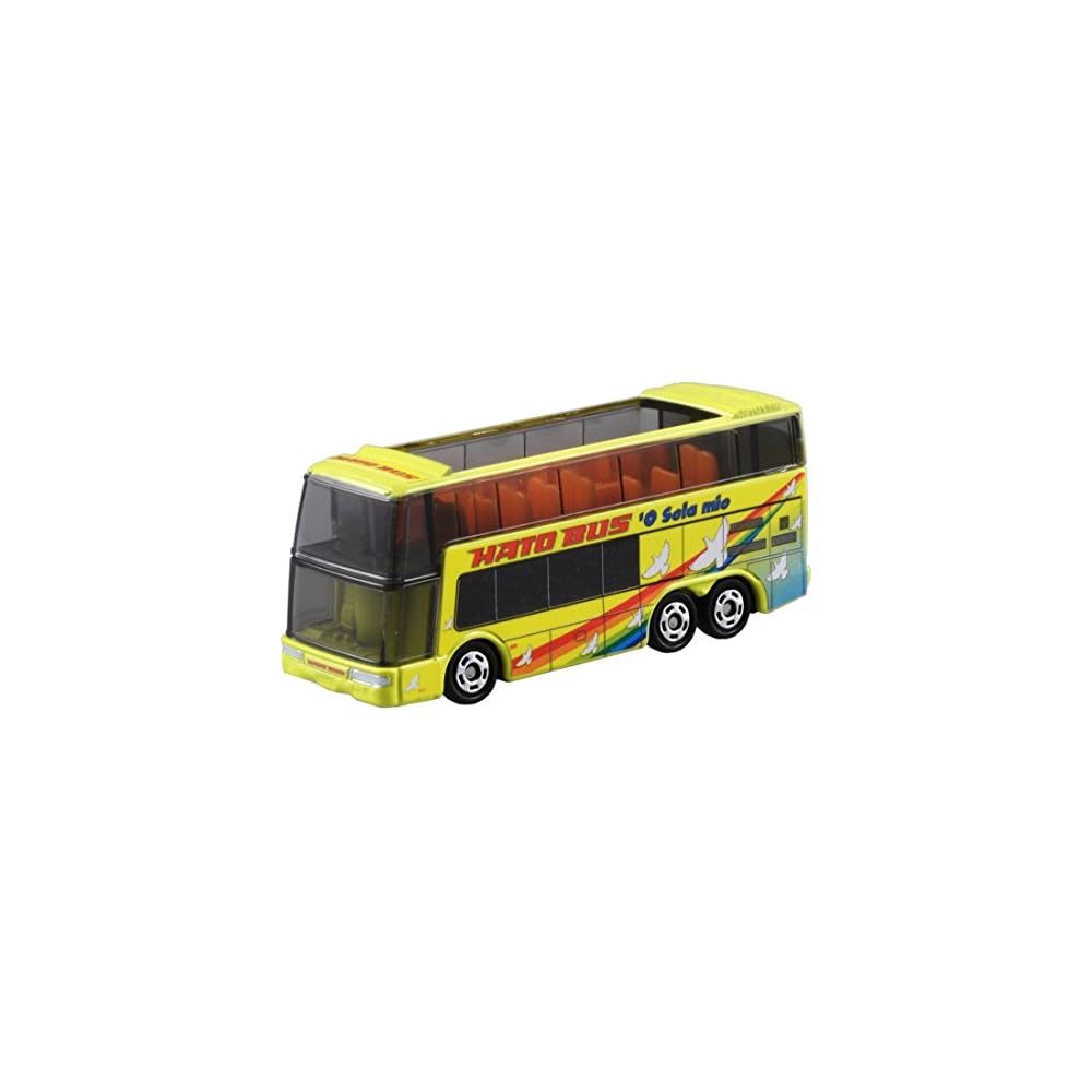 Takara Tomy Tomica No.42 Hato Bus Diecast Mini Car Toy Blister Pack for Ages 3 and Up
Takara Tomy Tomica No.42 Hato Bus Diecast Mini Car Toy Blister Pack for Ages 3 and Up