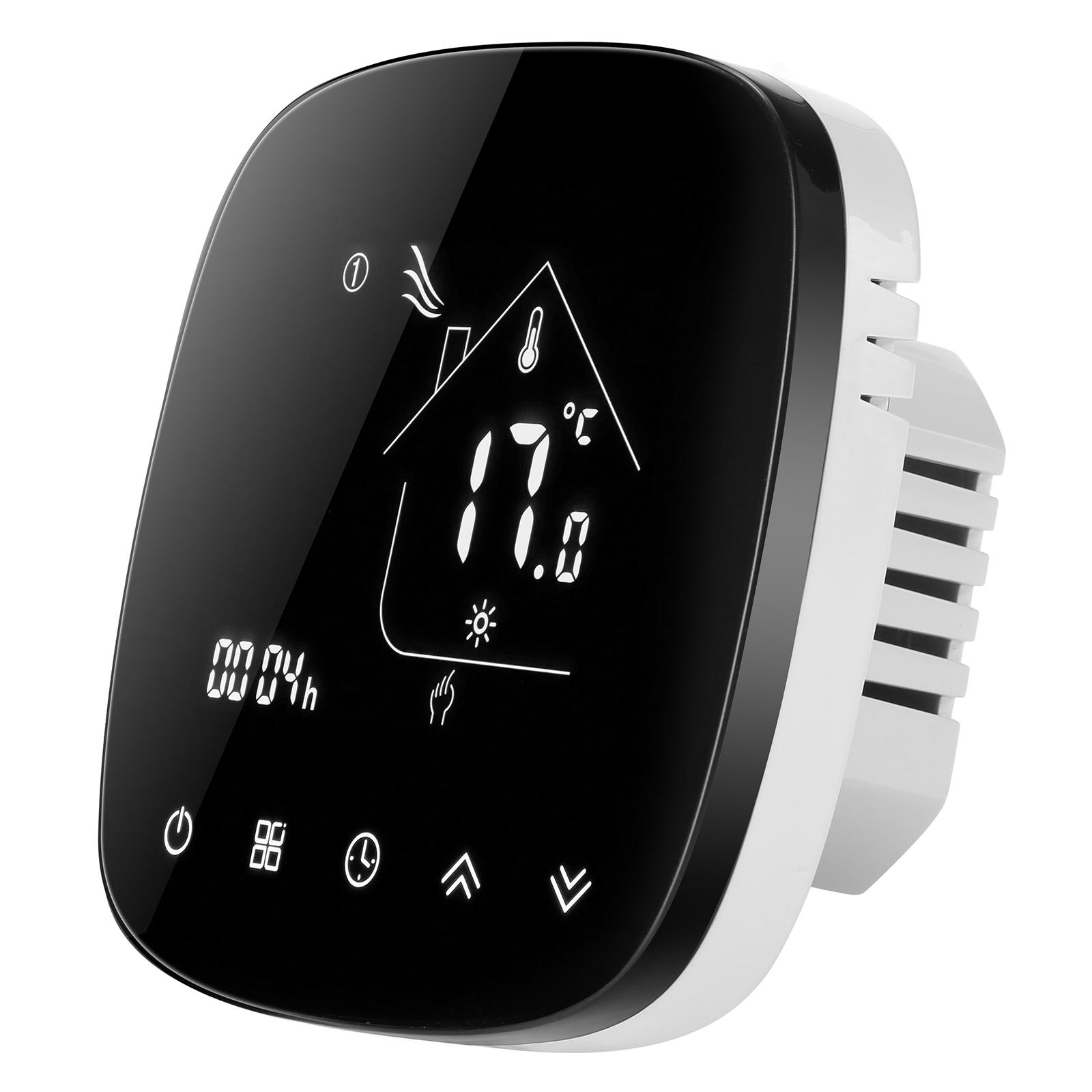 HT-001GBLW Electric Floor Heating WiFi Smart Thermostat Digital Display Temperature Control Panel Type A
HT-001GBLW Electric Floor Heating WiFi Smart Thermostat Digital Display Temperature Control Panel Type A