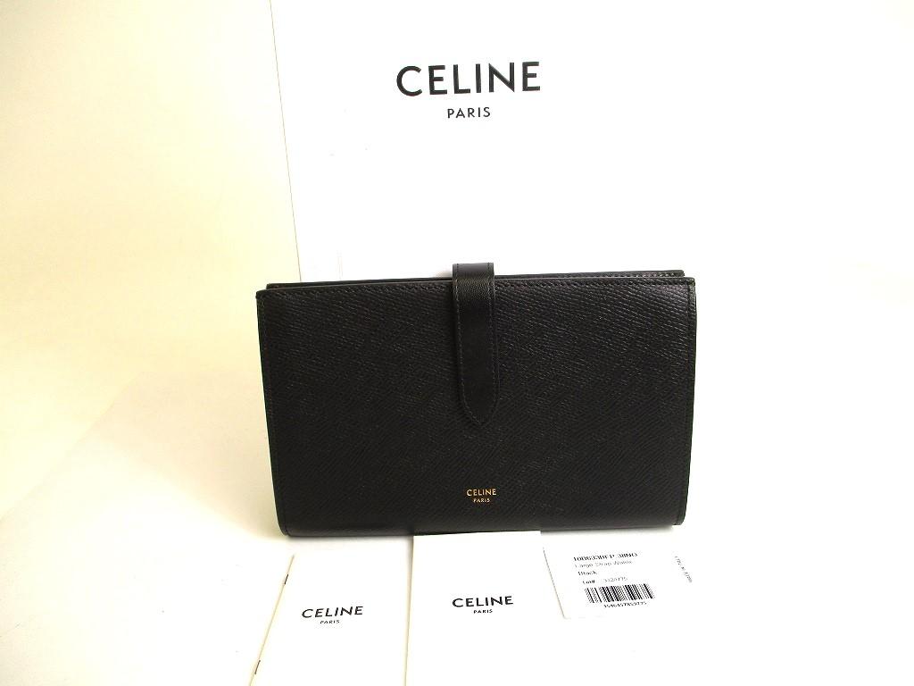 Автентичний гаманець CELINE з чорної зернистої шкіри з великим ремінцем, довгий гаманець №9663, відремонтований
Автентичний гаманець CELINE з чорної зернистої шкіри з великим ремінцем, довгий гаманець №9663, відремонтований