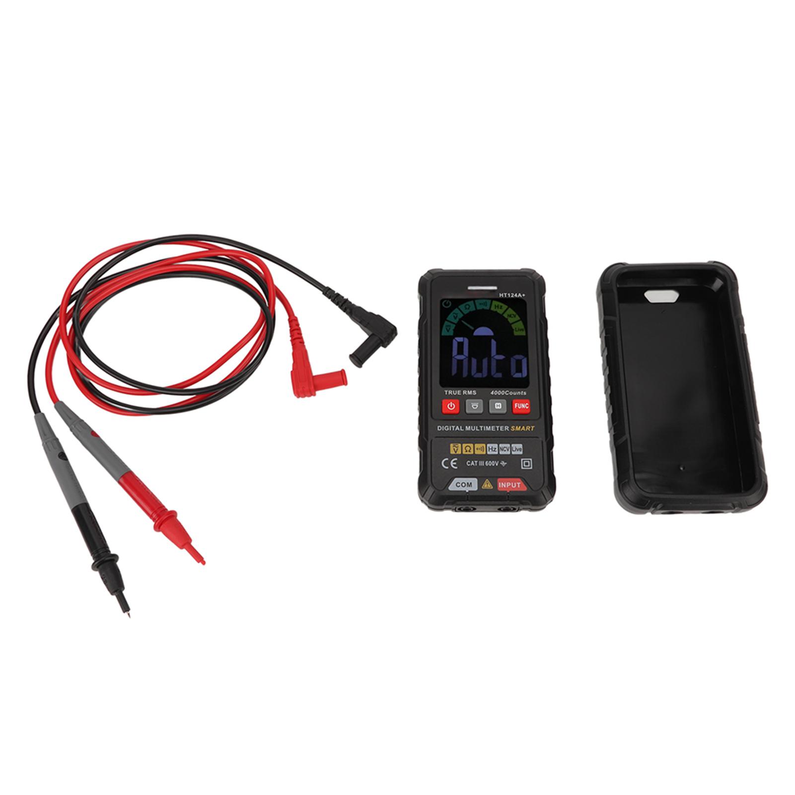 Digital Display Smart Multimeter High Accuracy Easy Carrying Voltage Resistance Tester for Circuit
Digital Display Smart Multimeter High Accuracy Easy Carrying Voltage Resistance Tester for Circuit