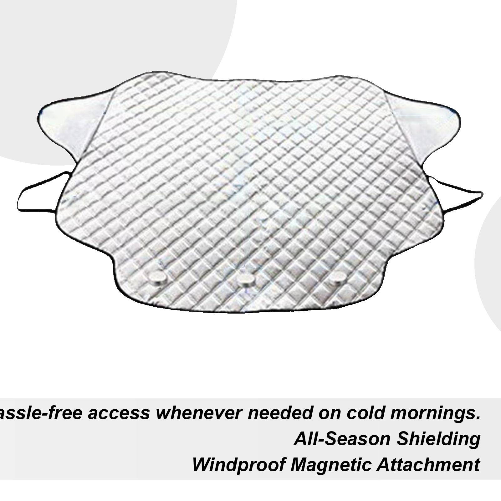 Winter Windshield Covers Magnetic Auto Sunshade Heavy Duty Protector Automotive Window Snow And Ice Cover For Car SUV Trucks CN
Winter Windshield Covers Magnetic Auto Sunshade Heavy Duty Protector Automotive Window Snow And Ice Cover For Car SUV Trucks CN