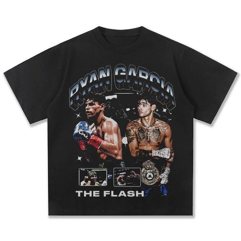 2026 Men Oversized Ryan Garcia Graphic T-Shirt Boxing Fighter Print Cotton Casual Athletic Daily Wear Vintage Streetwear 4XL
2026 Men Oversized Ryan Garcia Graphic T-Shirt Boxing Fighter Print Cotton Casual Athletic Daily Wear Vintage Streetwear 4XL