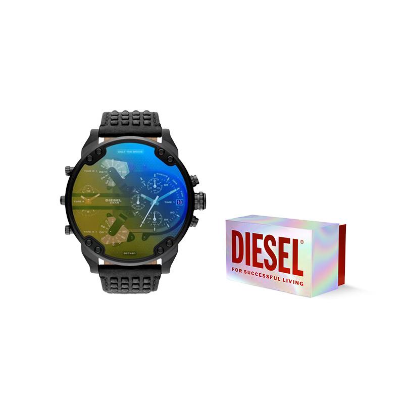 Diesel Chameleon Series Watch Quartz Movement Leather Strap Black Dial Men watches DZ7451 Custom Box Set
Diesel Chameleon Series Watch Quartz Movement Leather Strap Black Dial Men watches DZ7451 Custom Box Set