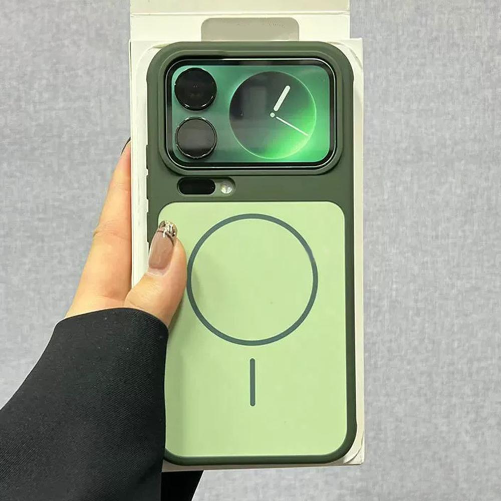 Frosted Hit Color For Magsafe Magnetic Case For Xiaomi MI 17 17ProMax 17 15 14 Pro Wireless Charging Shokproof Matte PC Cover Xiaomi 17 pro max зелений
Frosted Hit Color For Magsafe Magnetic Case For Xiaomi MI 17 17ProMax 17 15 14 Pro Wireless Charging Shokproof Matte PC Cover Xiaomi 17 pro max зелений