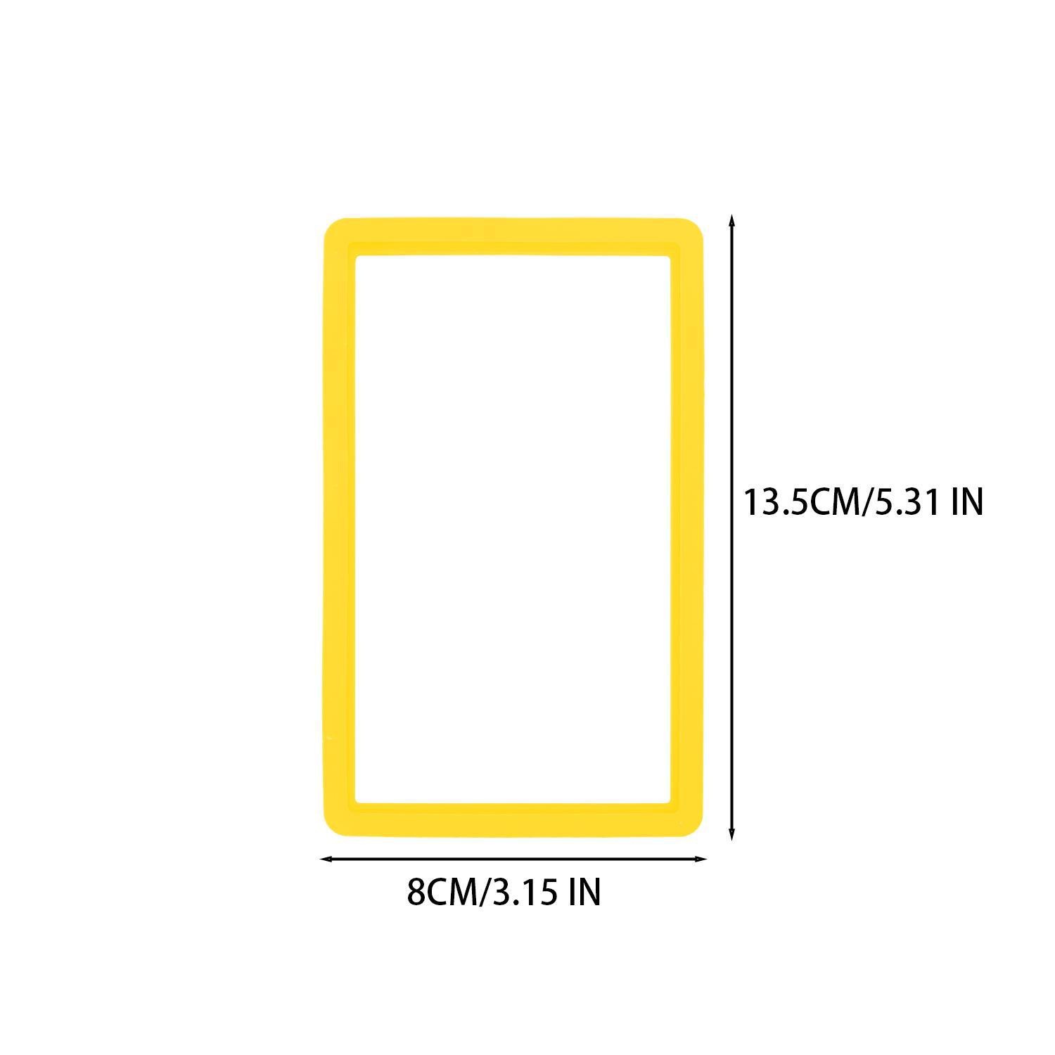 1/10pcs Silicone Protection Case Colorful Matte Frame Shock Absorption Shockproof Display Sleeves Sports Game Card Holder 1pc жовтий
1/10pcs Silicone Protection Case Colorful Matte Frame Shock Absorption Shockproof Display Sleeves Sports Game Card Holder 1pc жовтий