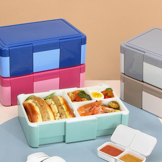 Ланч-бокс Bento для детей и взрослых, герметичный, без BPA, многосекционный контейнер для приготовления пищи хаки
Ланч-бокс Bento для детей и взрослых, герметичный, без BPA, многосекционный контейнер для приготовления пищи хаки