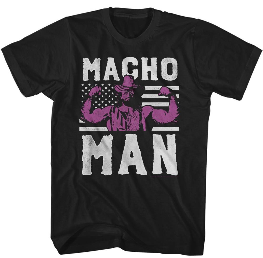 Macho Man Randy Savage T-Shirt American Hero 100% Black Cotton Sizes SM5XL Unisex T-Shirt XXXXL
Macho Man Randy Savage T-Shirt American Hero 100% Black Cotton Sizes SM5XL Unisex T-Shirt XXXXL