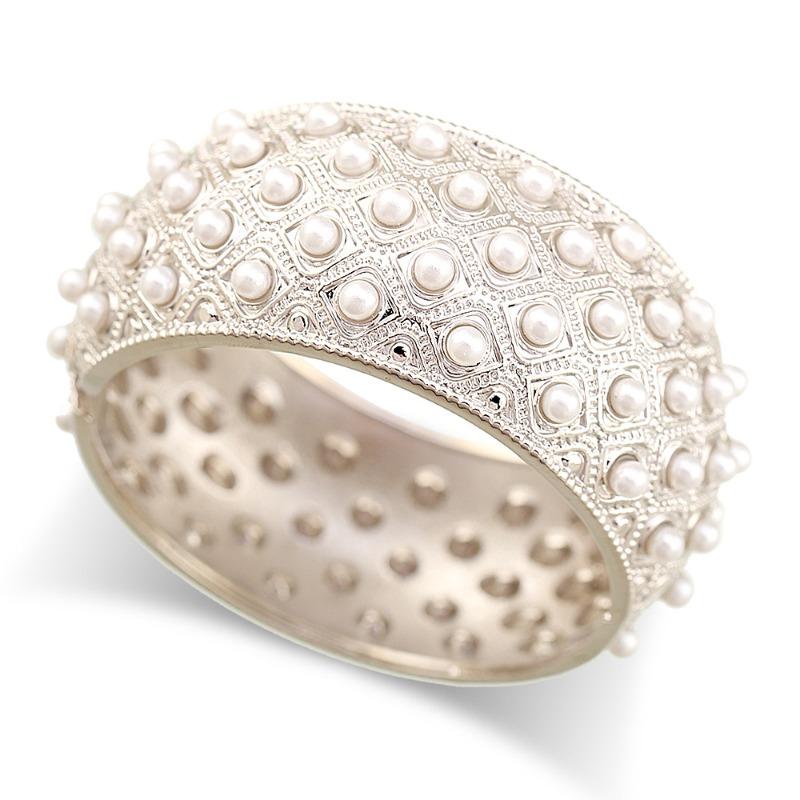 Meier Baroque retro pattern bracelet = women s bracelet pearl wide face jewelry срібний
Meier Baroque retro pattern bracelet = women s bracelet pearl wide face jewelry срібний