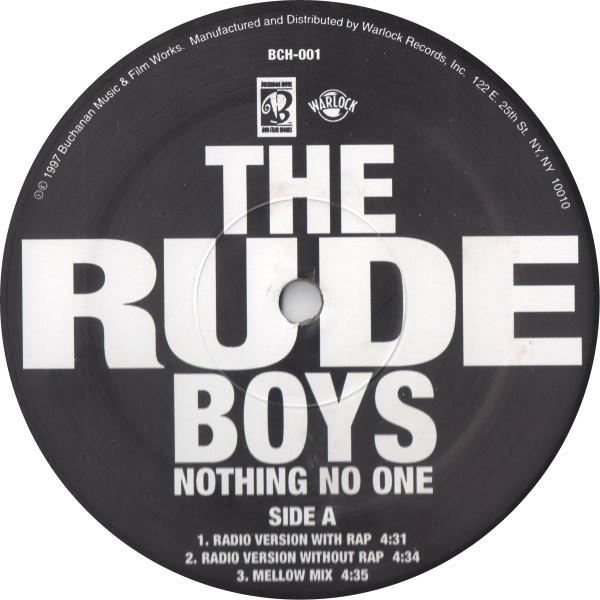 12inch Record RUDE BOYS - Nothing No One BCH001 Warlock Records 1997 US Soul/Funk Used
12inch Record RUDE BOYS - Nothing No One BCH001 Warlock Records 1997 US Soul/Funk Used