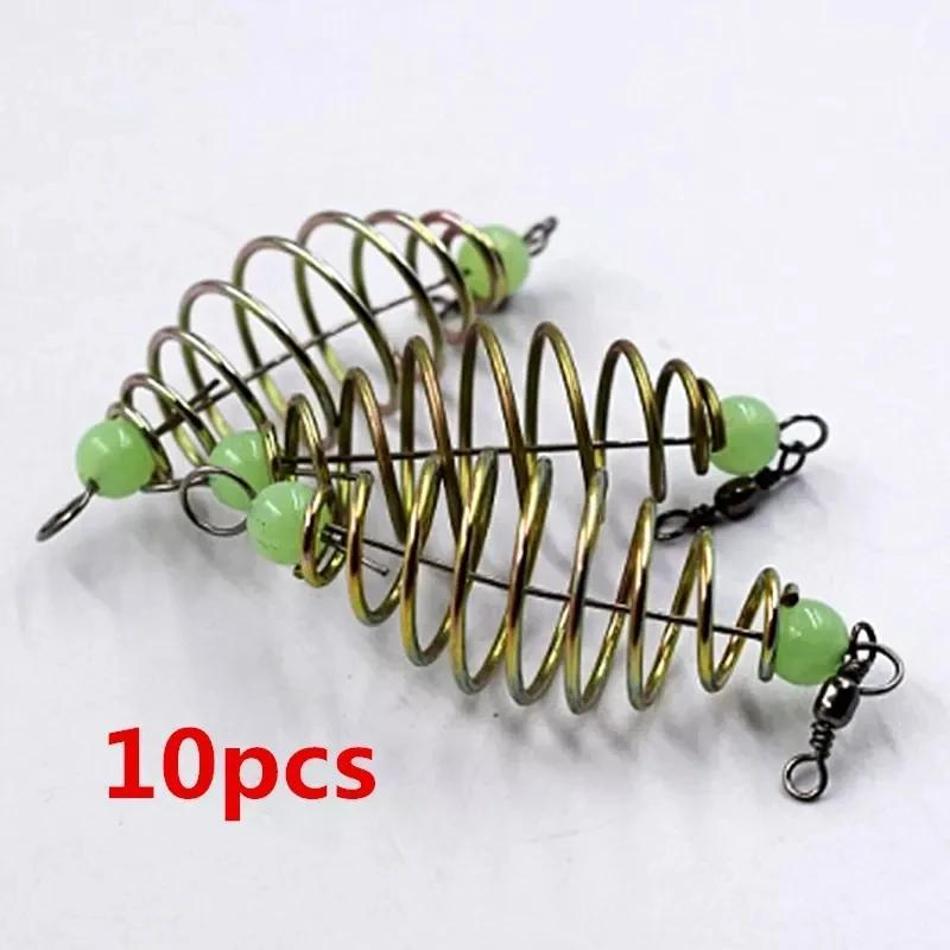 10 Pcs/Set Hooks Fishing Gear Luminous Bead Bait Spring Bait Spring Fishing Gear Accessories For Olive Shaped Explosive 4.5X2.4
10 Pcs/Set Hooks Fishing Gear Luminous Bead Bait Spring Bait Spring Fishing Gear Accessories For Olive Shaped Explosive 4.5X2.4