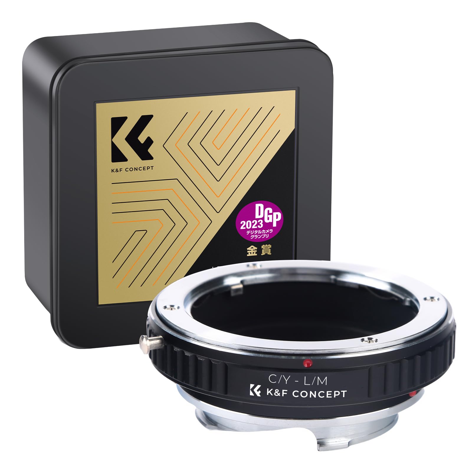 K&F CONCEPT Mount Adapter for Contax/Yashica C/Y-L/M Lenses. Compatible with Leica M and Leica M Mount Cameras. High-precision lens adapter with ring.
K&F CONCEPT Mount Adapter for Contax/Yashica C/Y-L/M Lenses. Compatible with Leica M and Leica M Mount Cameras. High-precision lens adapter with ring.