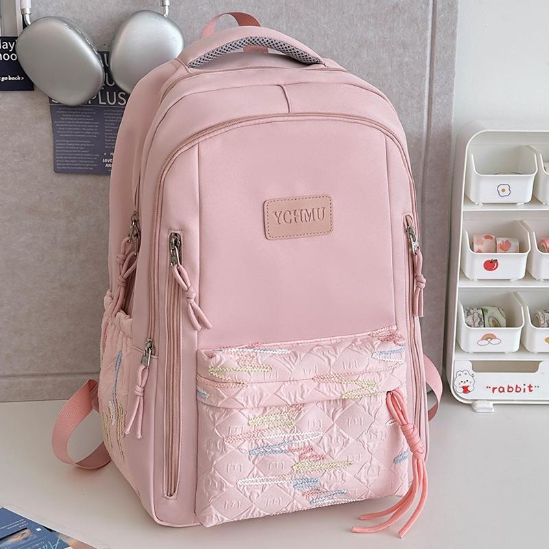Schoolbag Children Elementary School Girls Junior High School Students High Quality Ins High School Letter Backpack
Schoolbag Children Elementary School Girls Junior High School Students High Quality Ins High School Letter Backpack