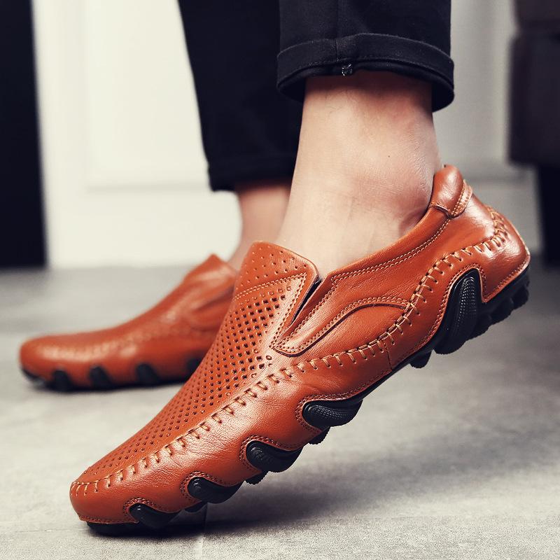 Doudou shoes pure handmade cowhide casual leather shoes lazy one pedal soft-soled men s Doudou shoes breathable men s shoes 38
Doudou shoes pure handmade cowhide casual leather shoes lazy one pedal soft-soled men s Doudou shoes breathable men s shoes 38