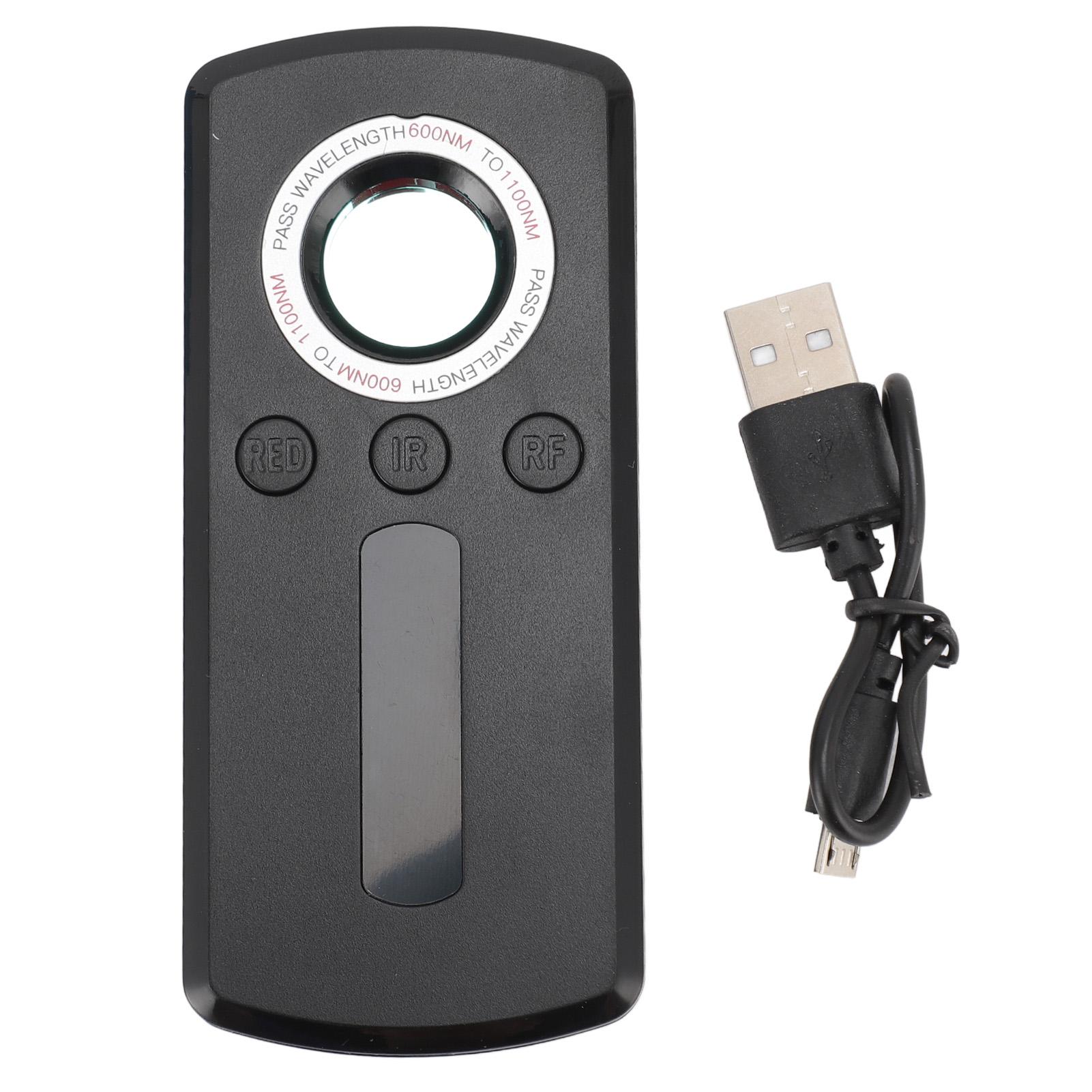 Wireless IR Camera Detector Sensitivity Adjustable 100MHz to 8GHz GPS Tracking Device Listening
Wireless IR Camera Detector Sensitivity Adjustable 100MHz to 8GHz GPS Tracking Device Listening