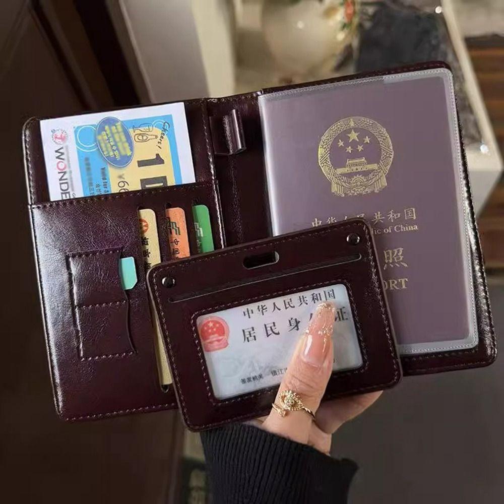 Passport Cover Travel Wallet Purse Storage Card Bag Creative Passport Clip Women чорний
Passport Cover Travel Wallet Purse Storage Card Bag Creative Passport Clip Women чорний