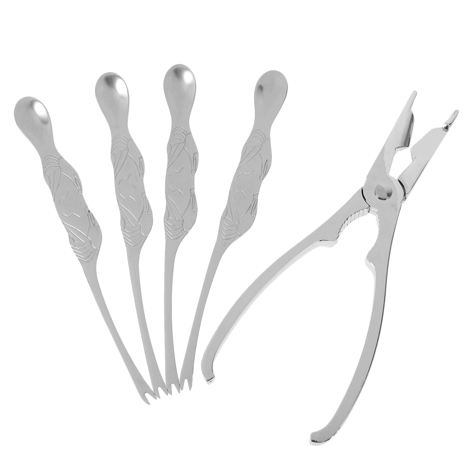 5 Pcs to Open Crab Eating Tool The Lobster Shell Cracker Zinc Alloy Household Tools синій
5 Pcs to Open Crab Eating Tool The Lobster Shell Cracker Zinc Alloy Household Tools синій