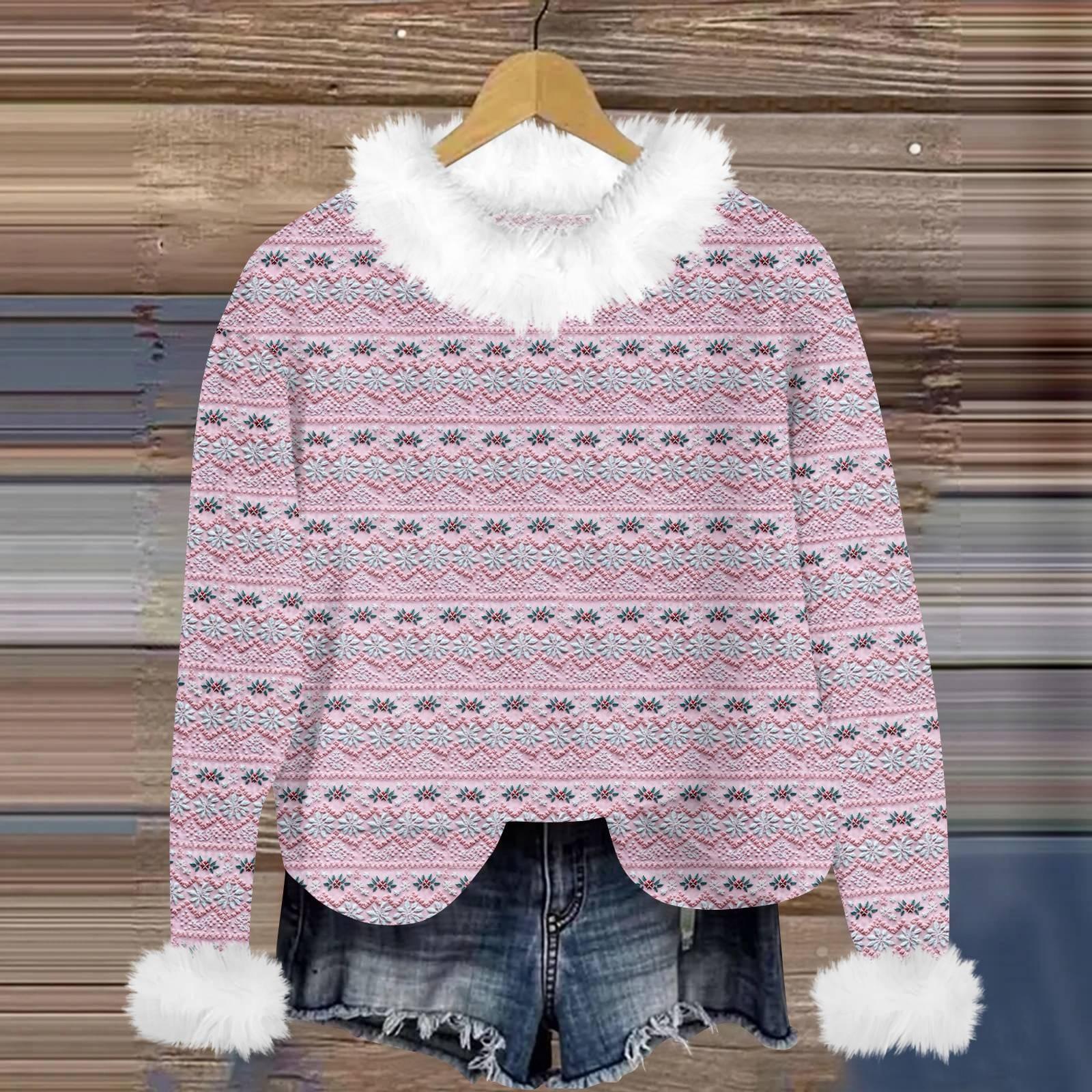 Жіночі світшоти В’язані светри Мила сорочка Осінь з круглим вирізом Пуловери з пухнастим коміром Топи S
Жіночі світшоти В’язані светри Мила сорочка Осінь з круглим вирізом Пуловери з пухнастим коміром Топи S