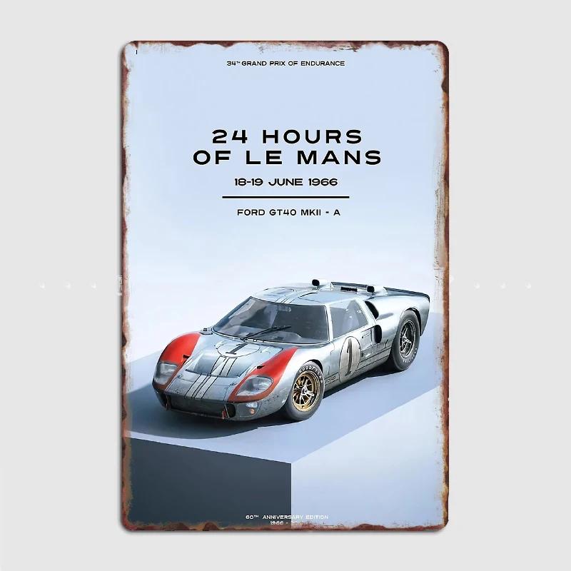 24 Hours Le Mans 1966 Poster Metal Plaque Wall Pub Home Wall Plaque Custom Tin Sign Posters Room Decor 20x30cm(7.8x11.8inch)
24 Hours Le Mans 1966 Poster Metal Plaque Wall Pub Home Wall Plaque Custom Tin Sign Posters Room Decor 20x30cm(7.8x11.8inch)