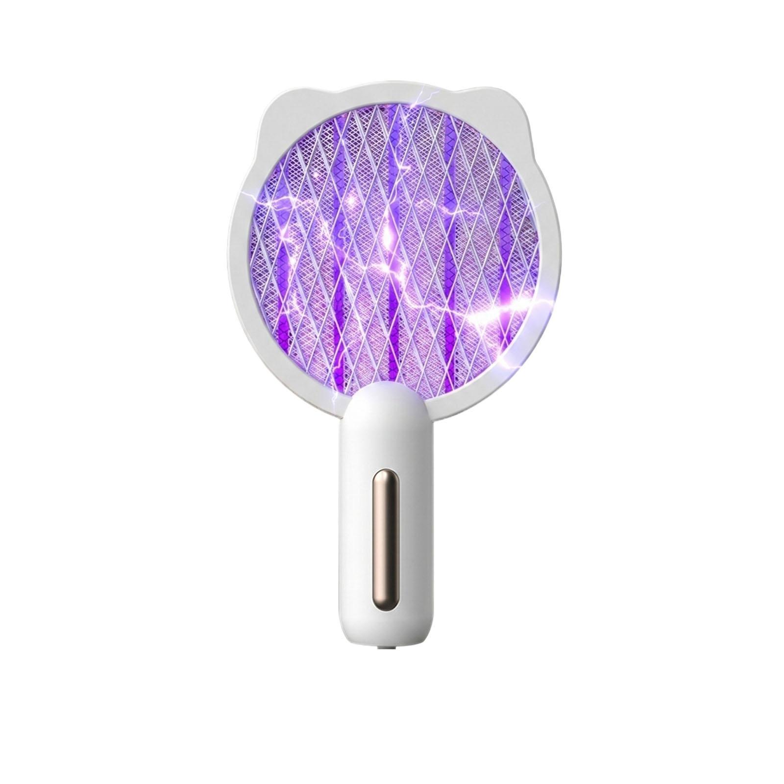 Electric Mosquito Swatter with Built-in UV Mosquito Attractant Lamp USB Rechargeable Handheld Insect Zapper for Indoor Outdoor Use ONE SIZE білий
Electric Mosquito Swatter with Built-in UV Mosquito Attractant Lamp USB Rechargeable Handheld Insect Zapper for Indoor Outdoor Use ONE SIZE білий