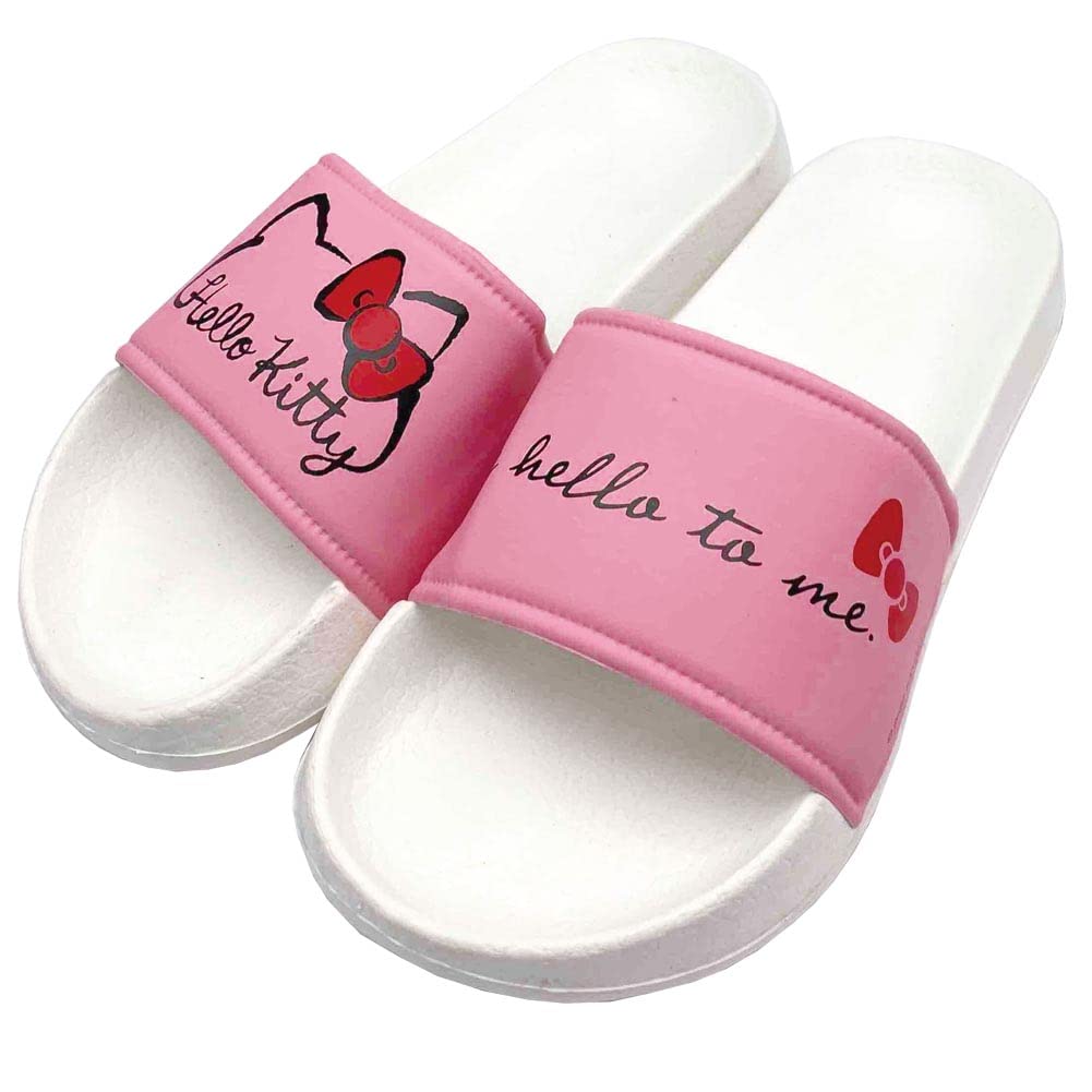 Sanrio Hello Kitty Logo Shower Sandals SA1042 (Pink M, measurement_23_point_0_centimeters) розовый
Sanrio Hello Kitty Logo Shower Sandals SA1042 (Pink M, measurement_23_point_0_centimeters) розовый
