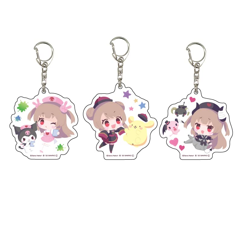 Sana Natori x Sanrio Characters 02 Оригинальная иллюстрация Акриловый брелок для ключей Коробка из 3 шт.
Sana Natori x Sanrio Characters 02 Оригинальная иллюстрация Акриловый брелок для ключей Коробка из 3 шт.