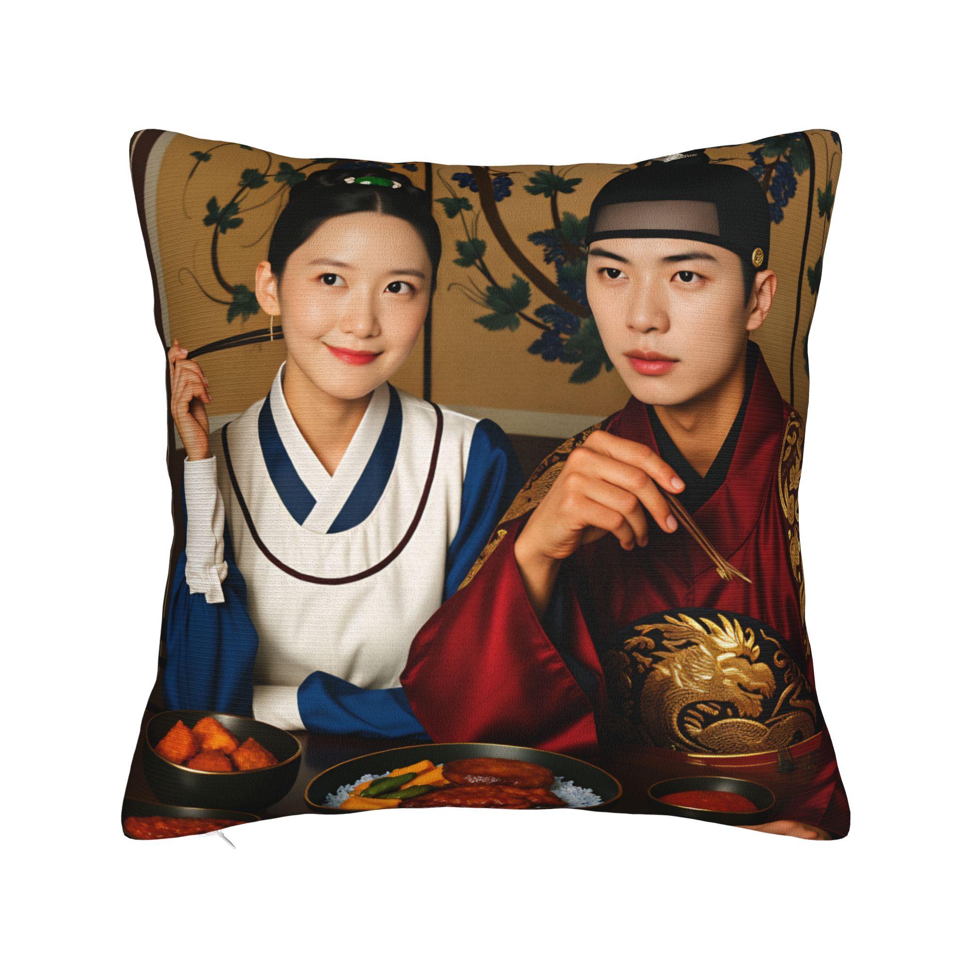 Pillow Case Hot TV Series Love Couple Bon Appetit Your Majesty Comfy Pillow Cover For Sofa Bedroom Home Decor Pillowcases 50*50cm
Pillow Case Hot TV Series Love Couple Bon Appetit Your Majesty Comfy Pillow Cover For Sofa Bedroom Home Decor Pillowcases 50*50cm